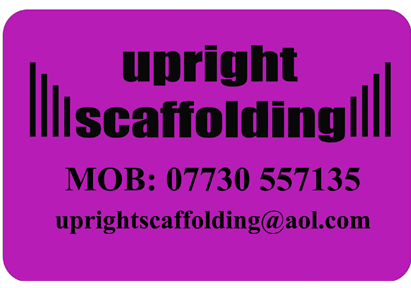 Upright Scaffolding Website Design